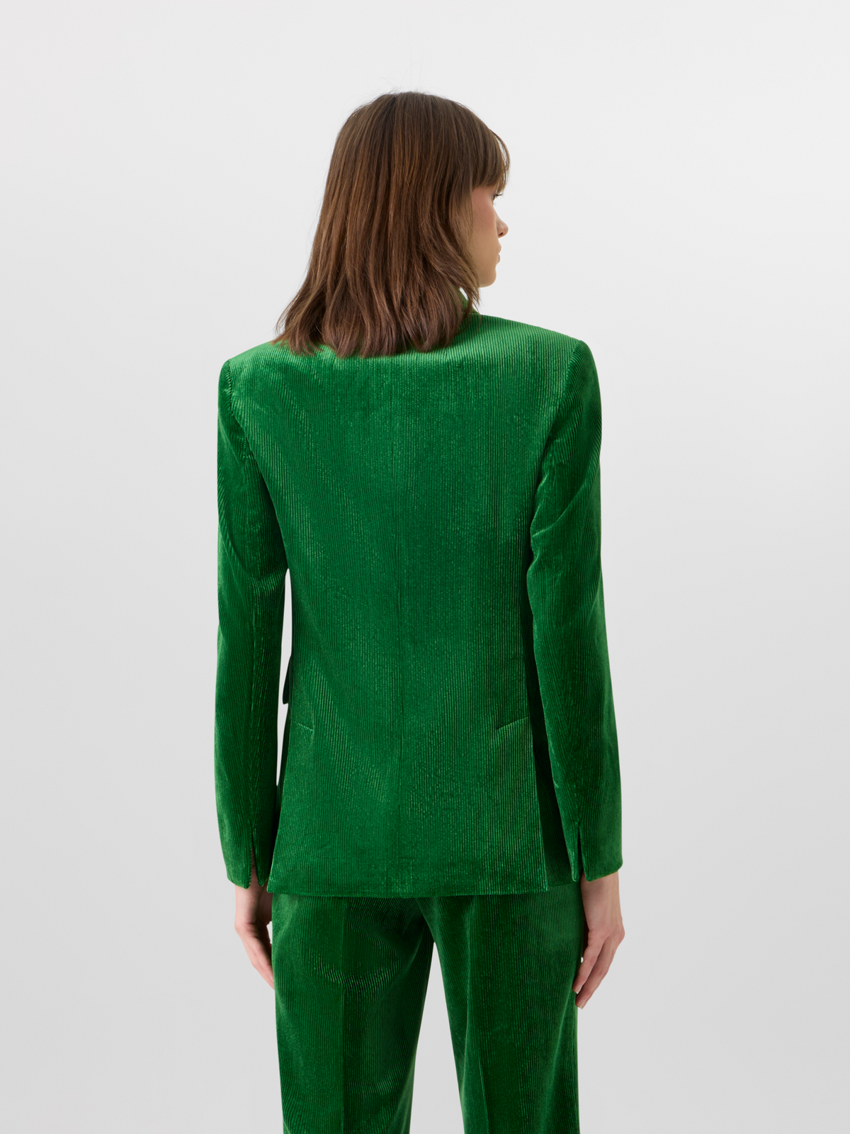 Designer ビスコースストレッチコーデュロイ ジャケット The Arie Jacket（アリエ・ジャケット） - グリーン #editorial
