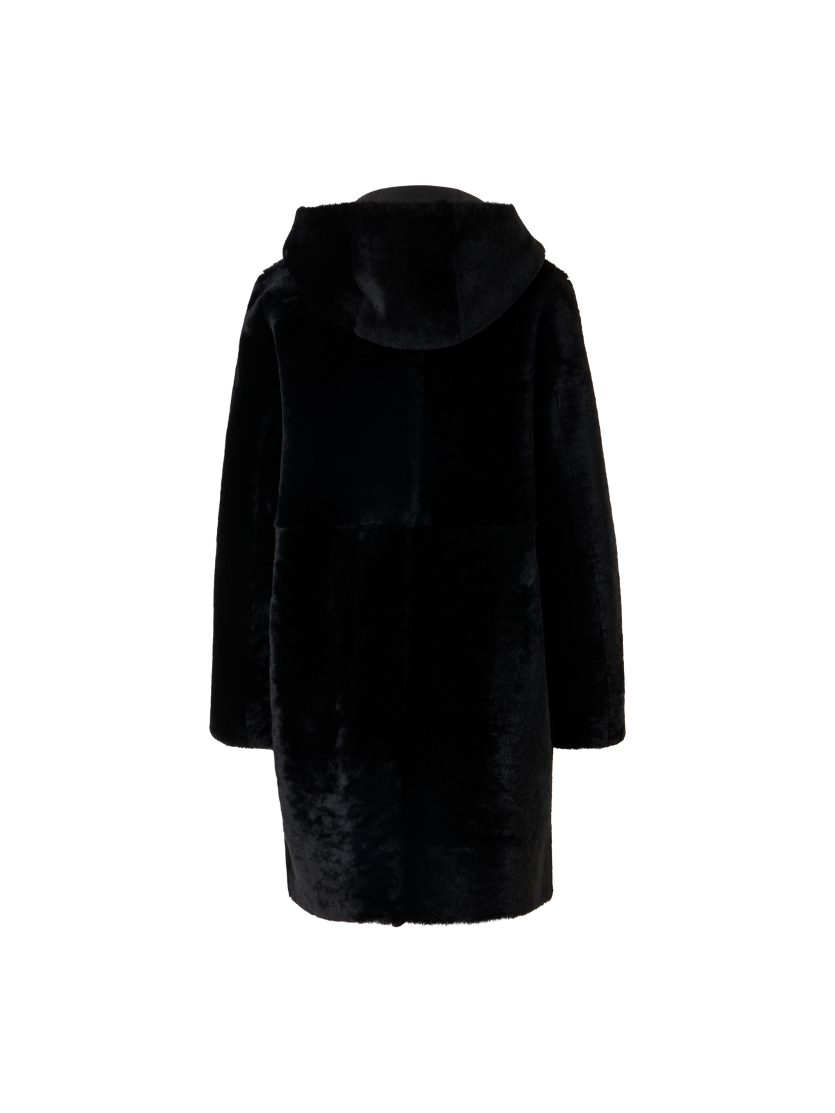 Designer ラムシアリング コートThe Oxana Coat（オクサナ・コート） - ブラック