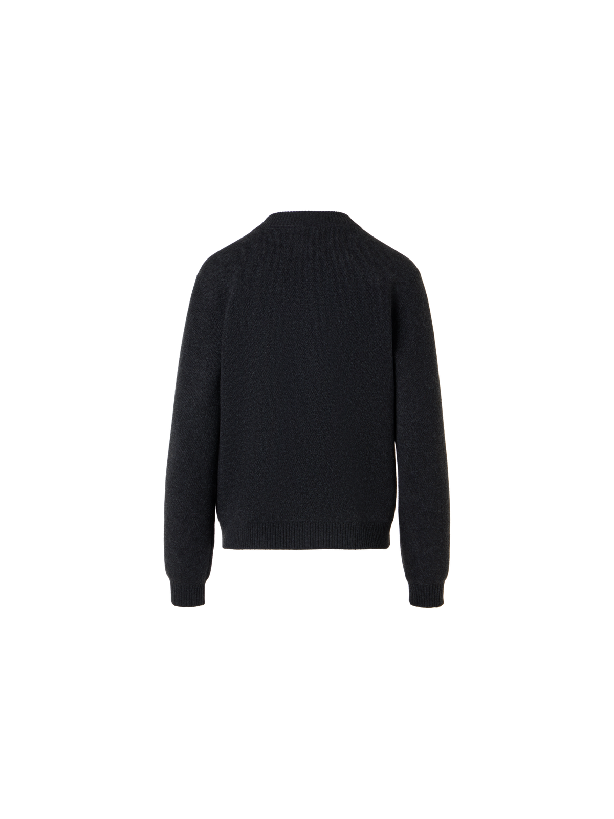 Designer カシミヤピケ ニットカーディガン - グレー