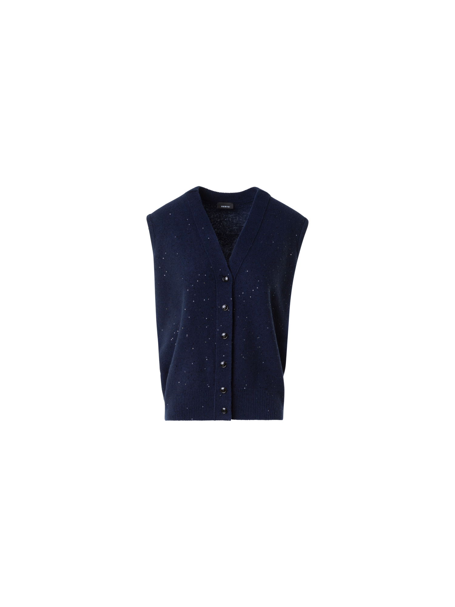 Designer ウールカシミヤ ・ジレ