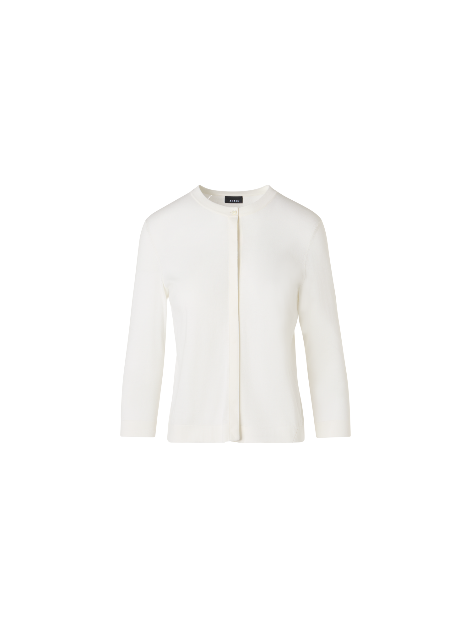 Designer シーアイランドコットン ・ニットカーディガン - エクリュ