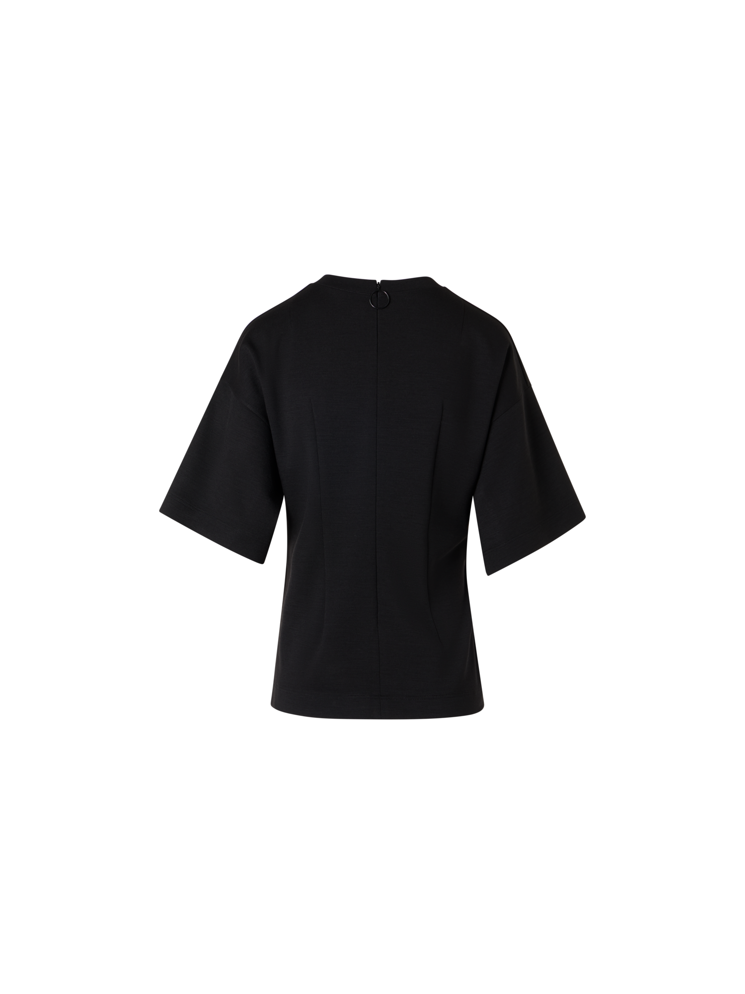 Designer コットンジャージ ・Tシャツ - ブラック