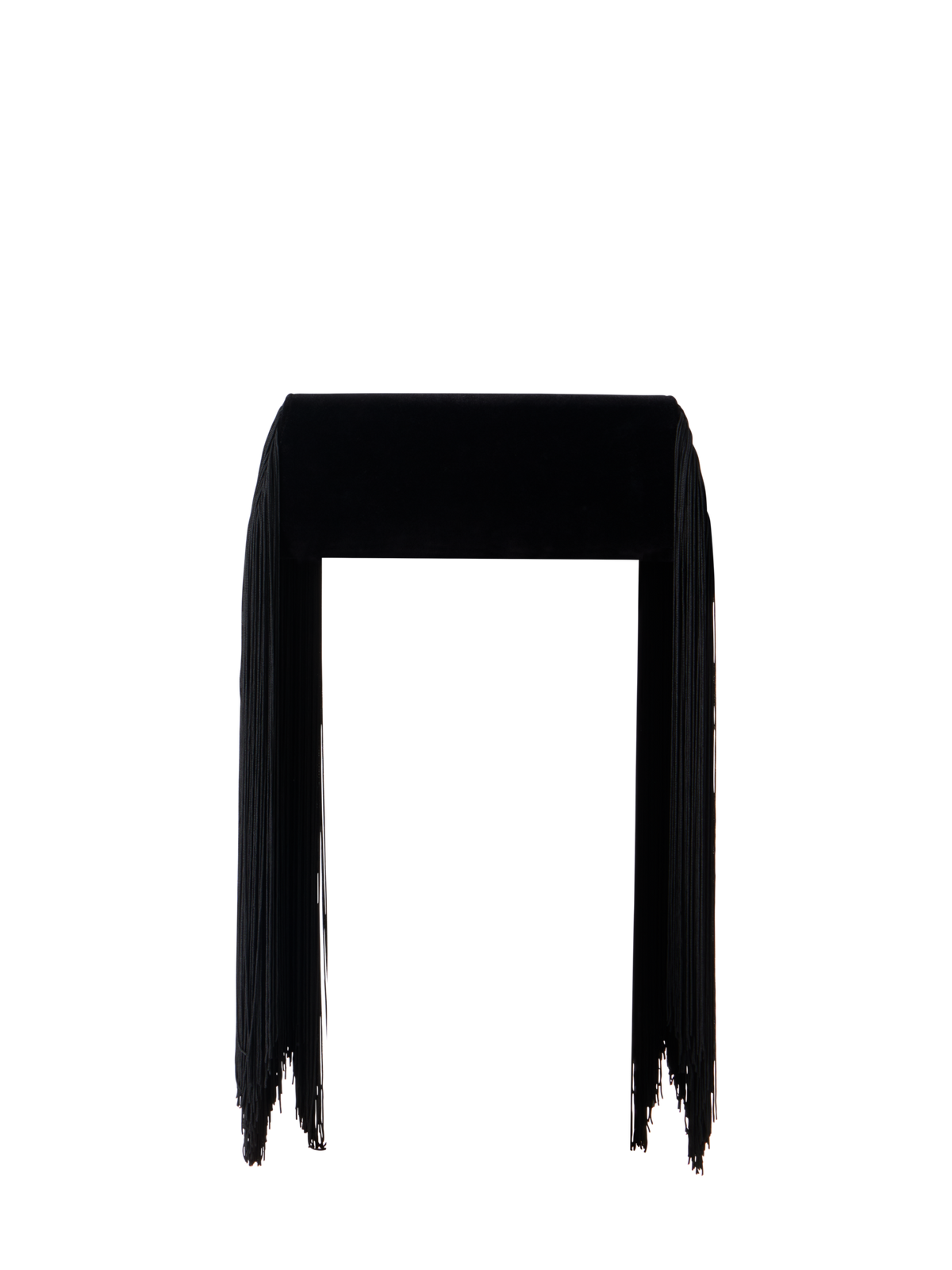 Designer アクリスアヌーク スモール トラペゾイド クラッチ - ブラック