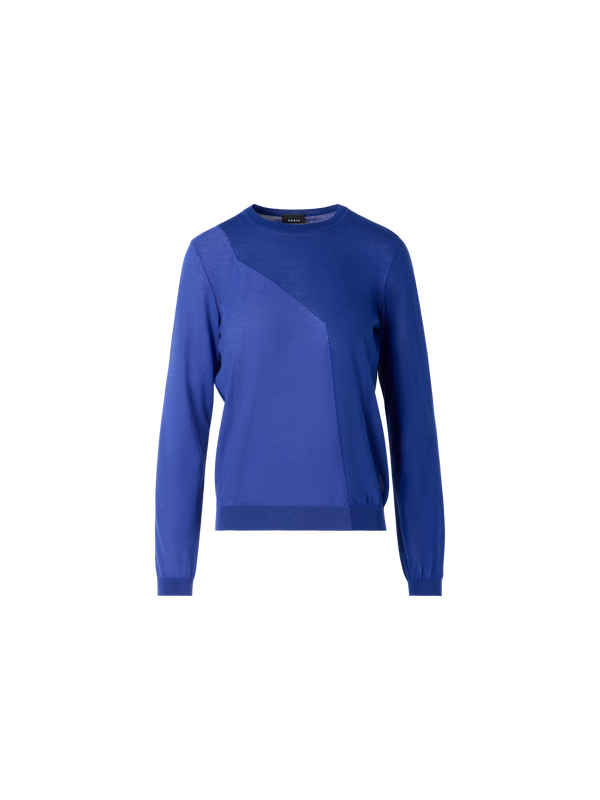 Designer シルクコットン・ニットプルオーバー