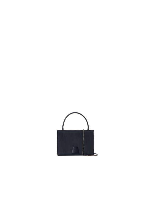 Designer アクリス アリス ミニトップハンドル - ネイビー - ブルー