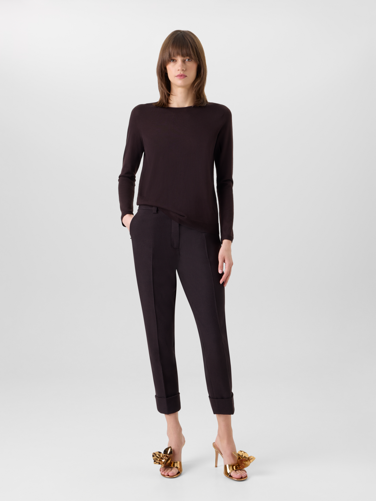 Designer ウールストレッチフランネル パンツ The Maxima Pants（マキシマ・パンツ #editorial