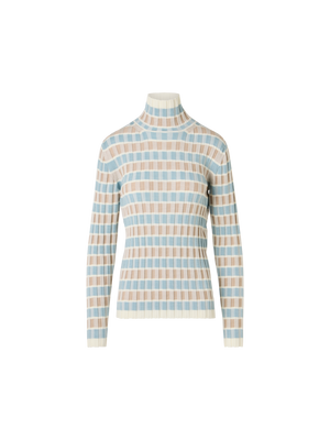 Designer メリノウール ニットプルオーバー