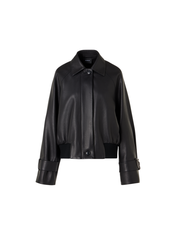 Designer ラムナッパレザー ブルゾン The Kallisto Blouson（カリスト・ブルゾン） - ブラック