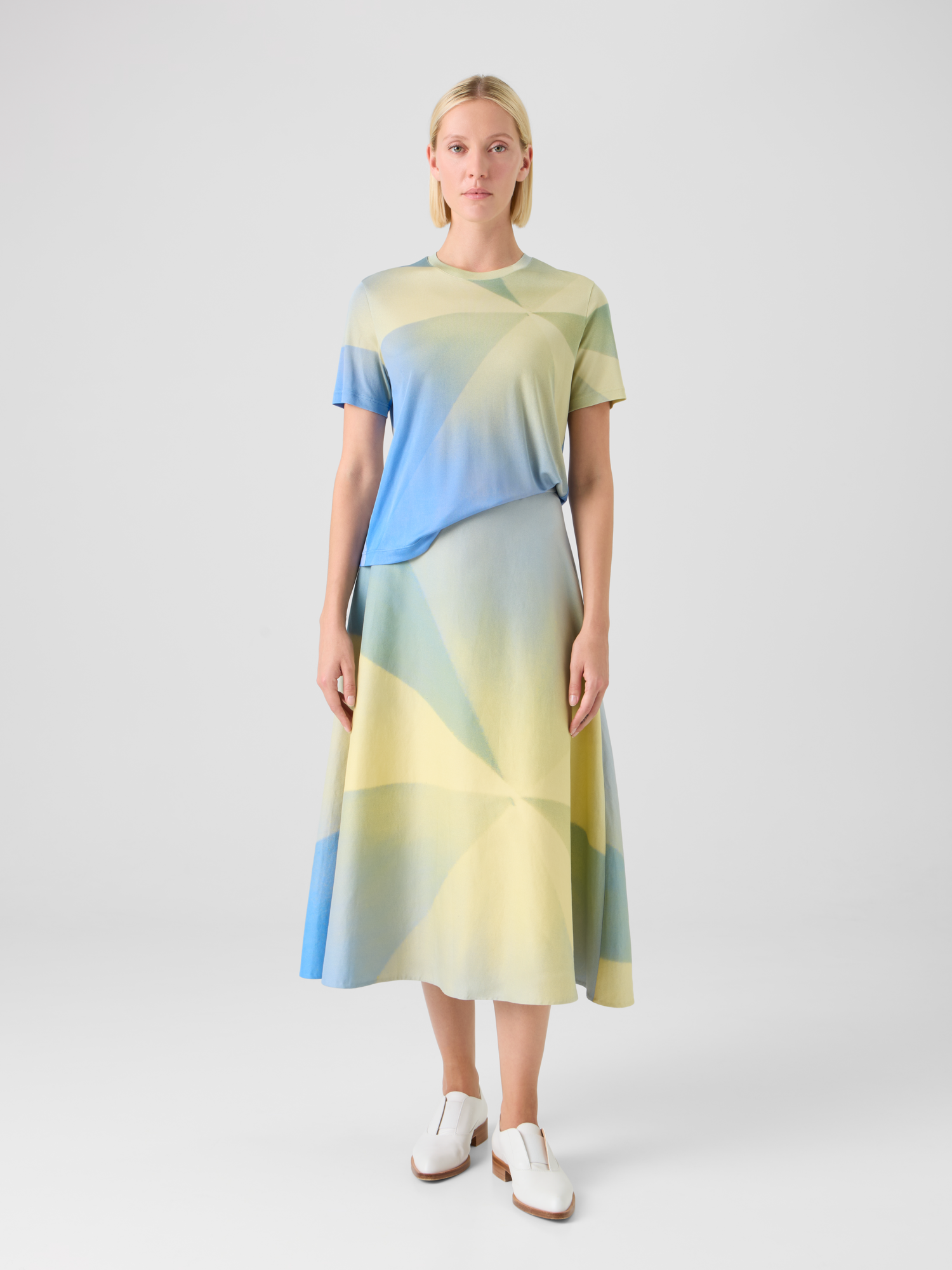 Designer コットン ・スカート 