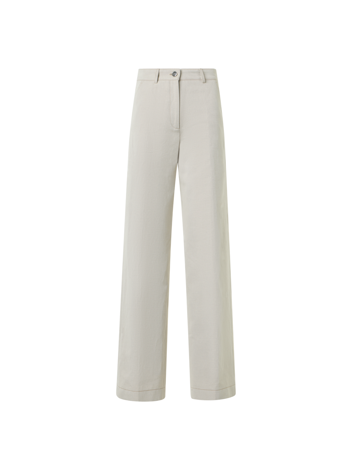 Designer コットンリネンギャバジン ・パンツ