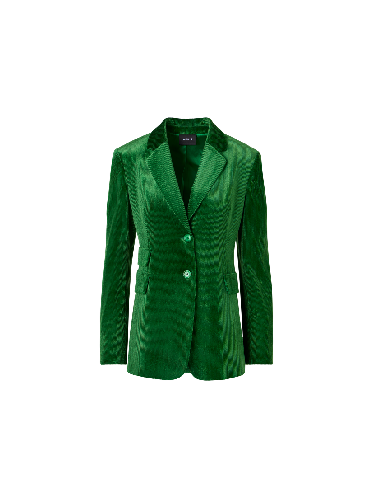 Designer ビスコースストレッチコーデュロイ ジャケット The Arie Jacket（アリエ・ジャケット） - グリーン