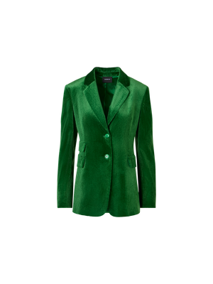 Designer ビスコースストレッチコーデュロイ ジャケット The Arie Jacket（アリエ・ジャケット） - グリーン
