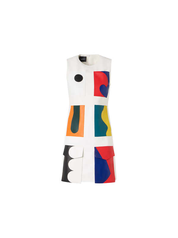 Designer ラムナッパレザー ・ドレス