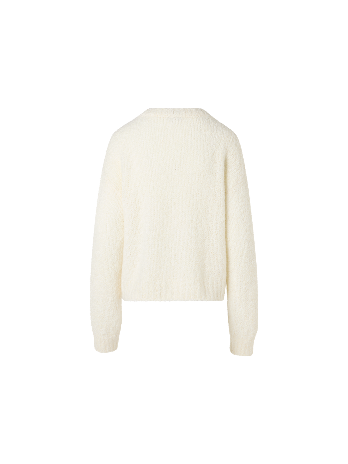 Designer カシミアシルクブークレ ・ニットプルオーバー