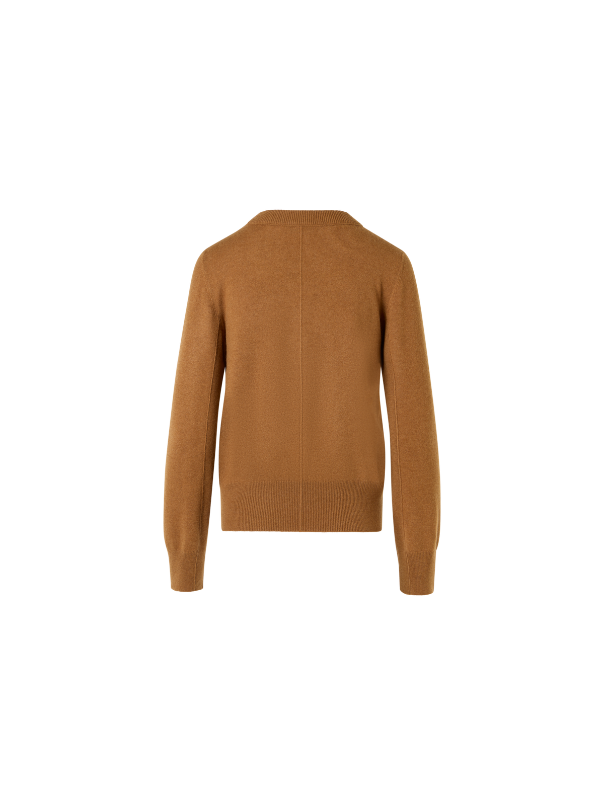 Designer カシミヤ ニットプルオーバー - ブラウン