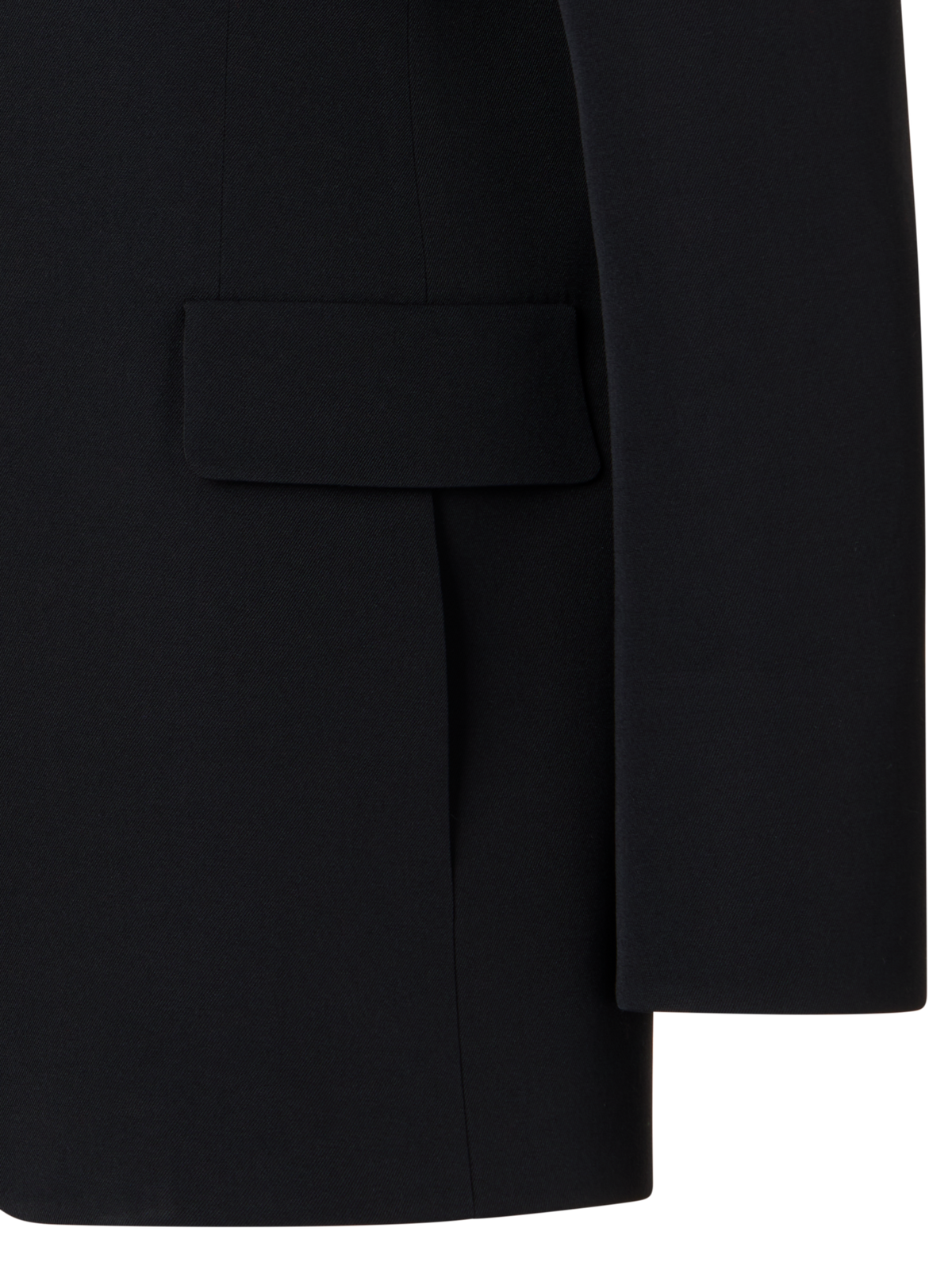 Designer ウールギャバジン ジャケット The Kiyo Jacket（キヨ・ジャケット） - ブラック