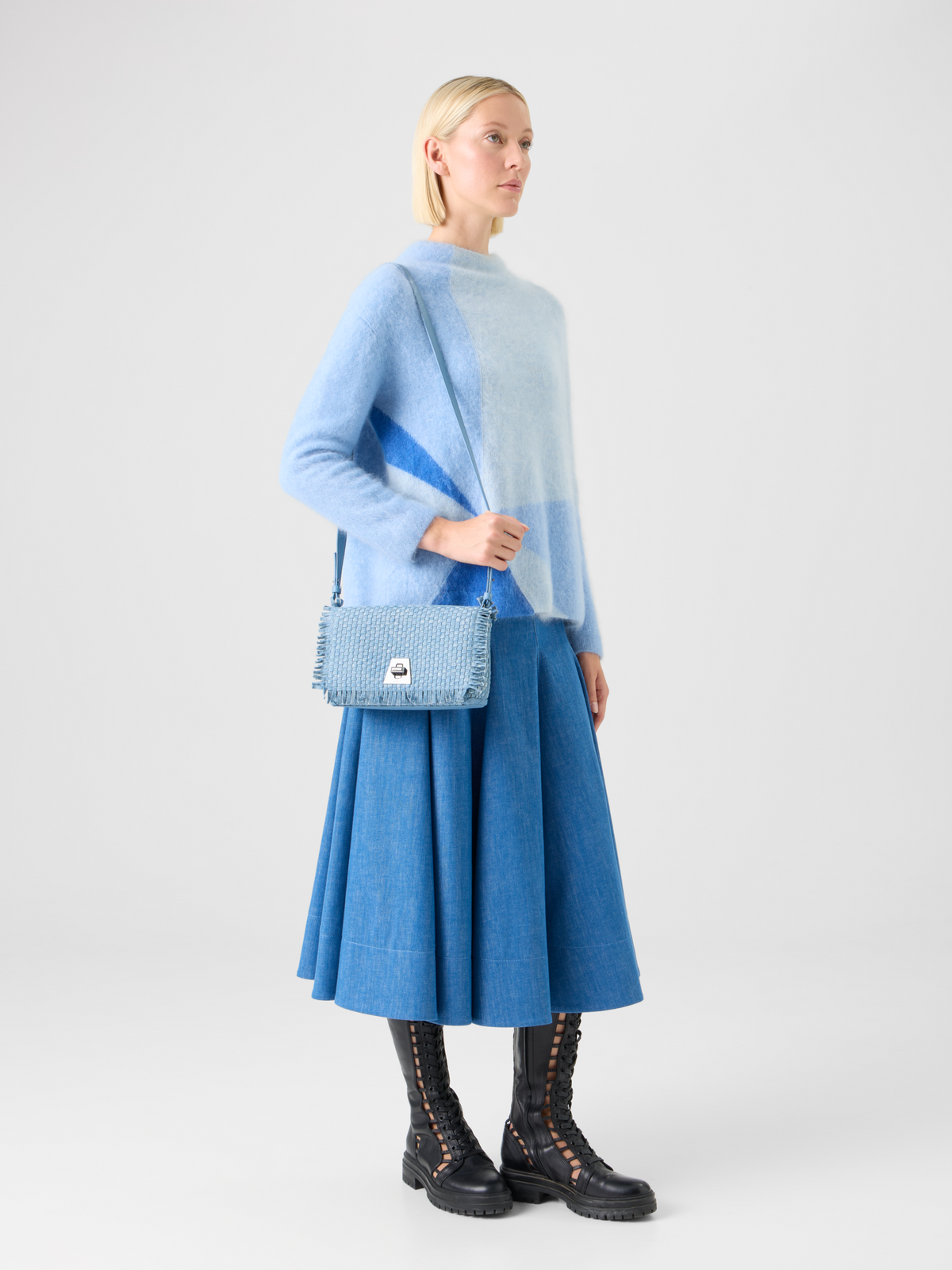 Designer アクリス アヌーク スモールデイ - ブルー #editorial