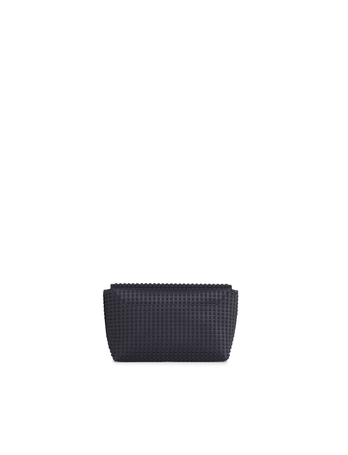 Anouk Small Day Bag in Techno Trapezoid Fabric - black