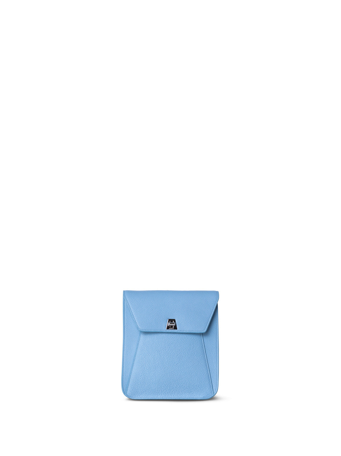 Little Anouk Messenger in Calf Leather - blue